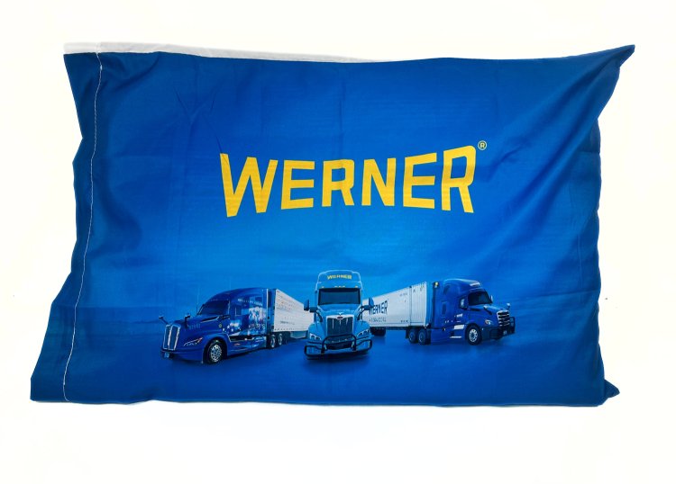 Werner Trucks Pillow Case Standard Size