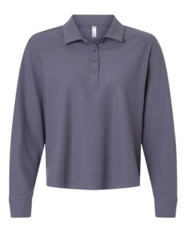 A1008 Adidas Long Sleeve Loose Polo A1008 Adidas Long Sleeve Loose Polo