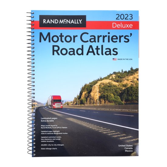 Deluxe Laminated Atlas