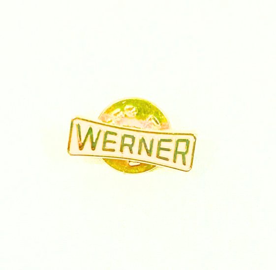 Werner Lapel Pin