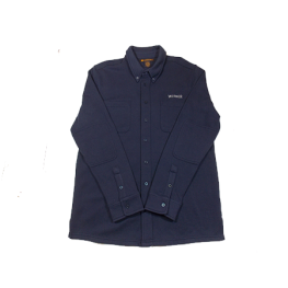 Men's Harrington Long Sleeve Fleece Shirt Jacket