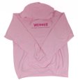 Women's Pink Hooded Sweatshirt