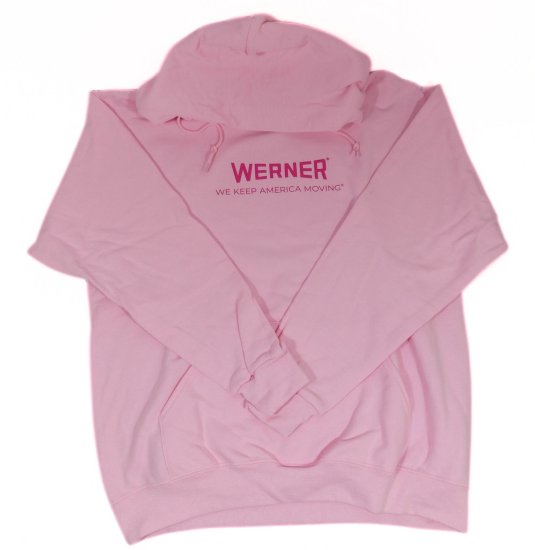 Women\'s Pink Hooded Sweatshirt