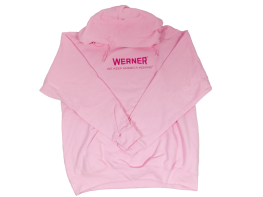 Women's Pink Hooded Sweatshirt