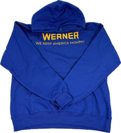 We Keep America Moving Royal Blue Hoodie