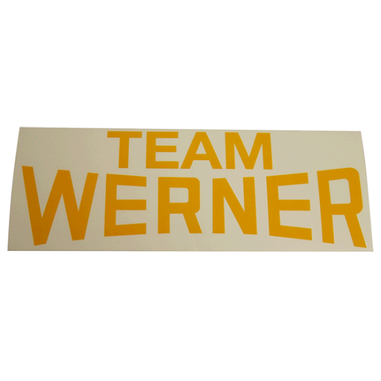 Werner Logo Transfer Sticker