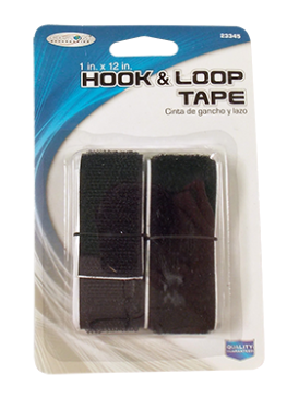 1" x 12" Hook and Loop Tape