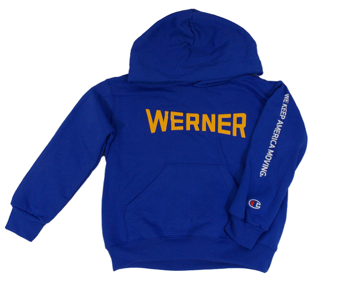 Kids Royal Blue Hoodie 045171834511 23.99 Werner