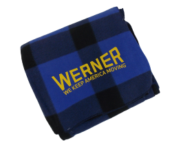 Werner Plaid Fleece Blanket