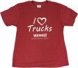Kids' I Love Trucks T-shirt