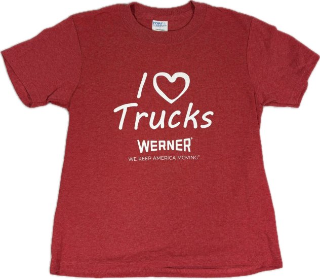 Kids\' I Love Trucks T-shirt