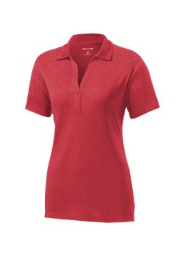 LST660 Women's Heather Polo