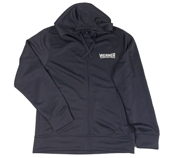 Clique Performance Full Zip Navy Hoodie