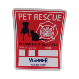 Pet Rescue Decal