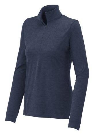 LST711 Womens Long Sleeve 1/2 Zip